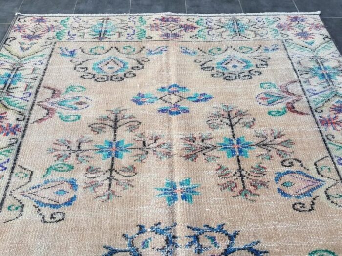 vintage floor rug 1960 3515