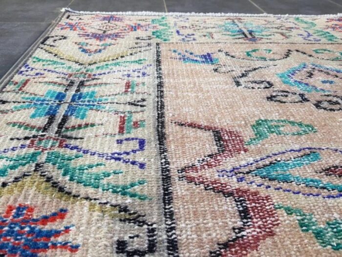 vintage floor rug 1960 4469