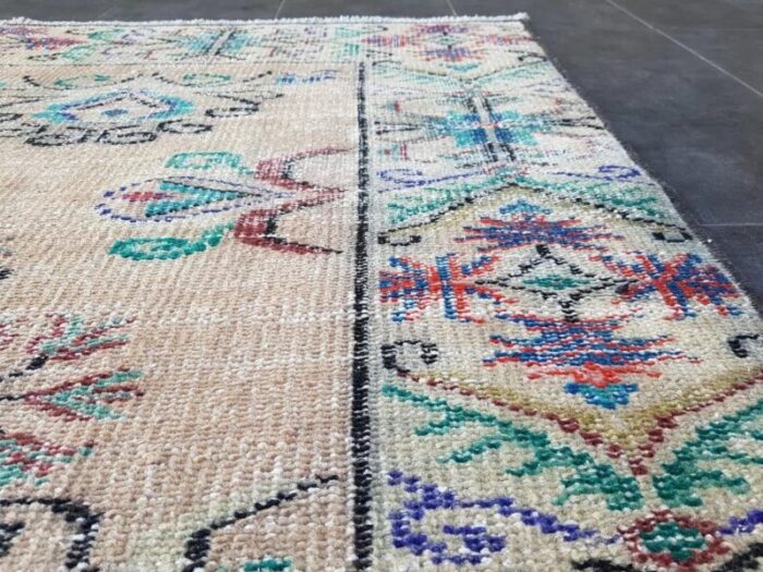 vintage floor rug 1960 5453