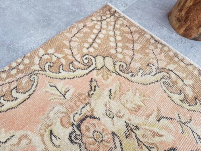 vintage floor rug 1960s 1023