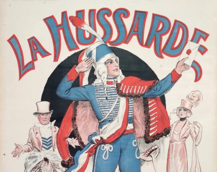 vintage french operetta parisian theatre poster 1920s 3