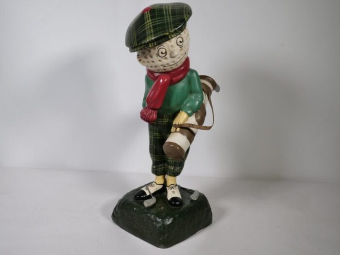 vintage golfer advertising figure from dunlop 1960s 1