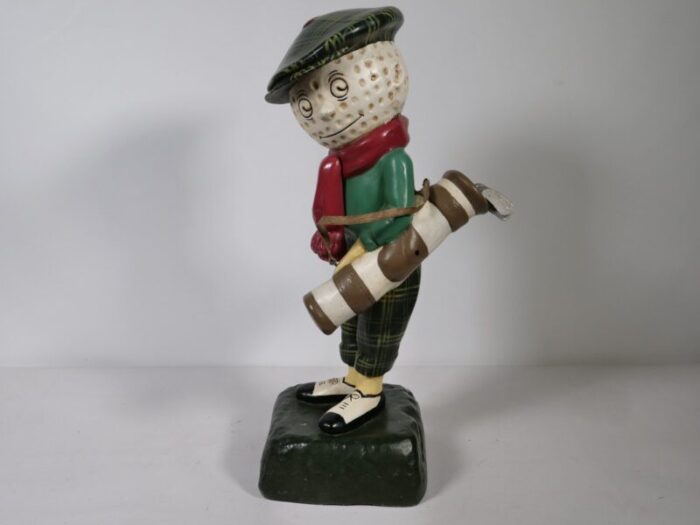 vintage golfer advertising figure from dunlop 1960s 4