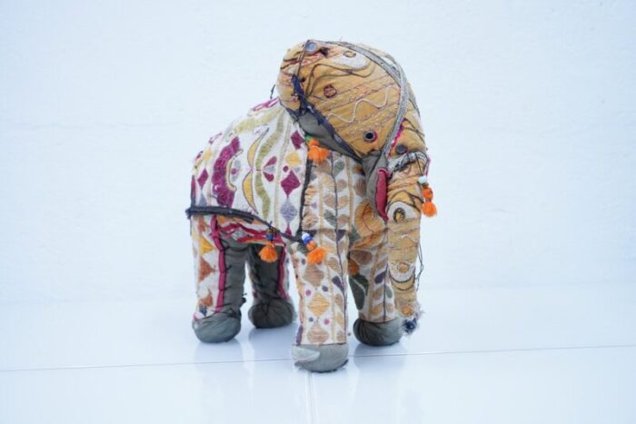 vintage indian elephant figurine 1960s 10