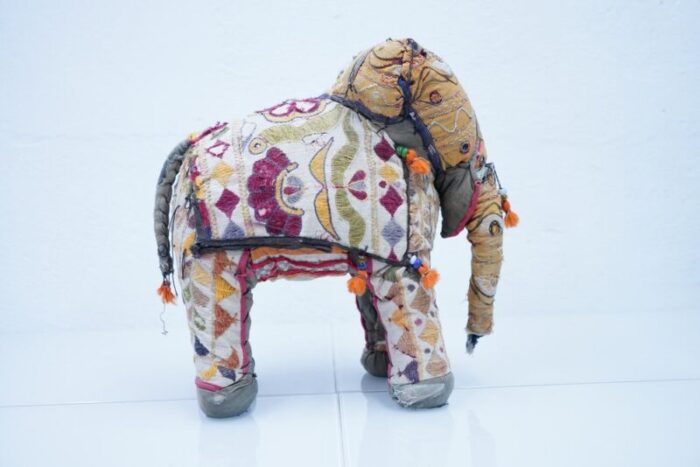 vintage indian elephant figurine 1960s 4