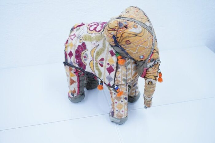 vintage indian elephant figurine 1960s 7