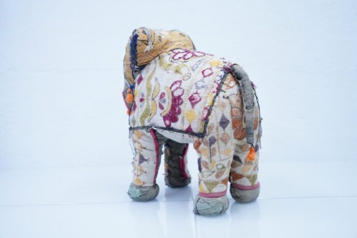 vintage indian elephant figurine 1960s 9