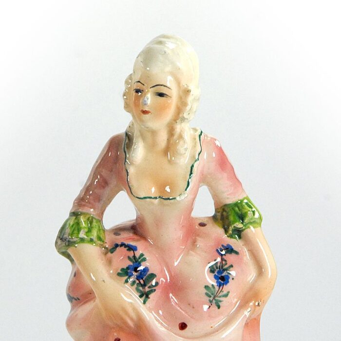 vintage italian figurines from capodimonte 1950s set of 2 set of 2 2