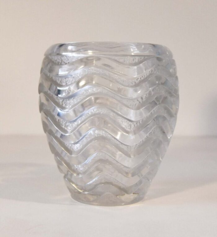 vintage meandres vase by rene lalique 1930s 1