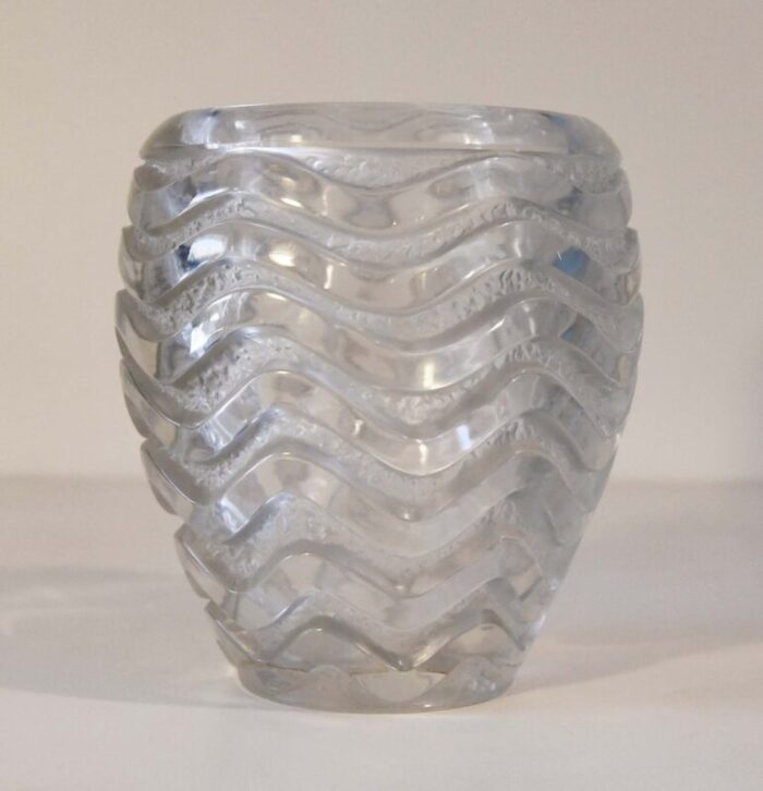 vintage meandres vase by rene lalique 1930s 2