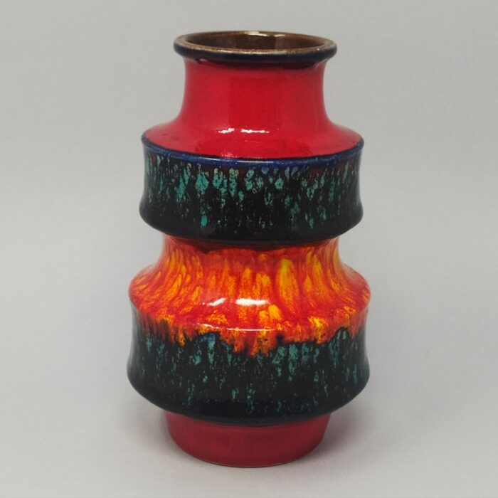 vintage nr 267 20 vase from scheurich 1970s 1