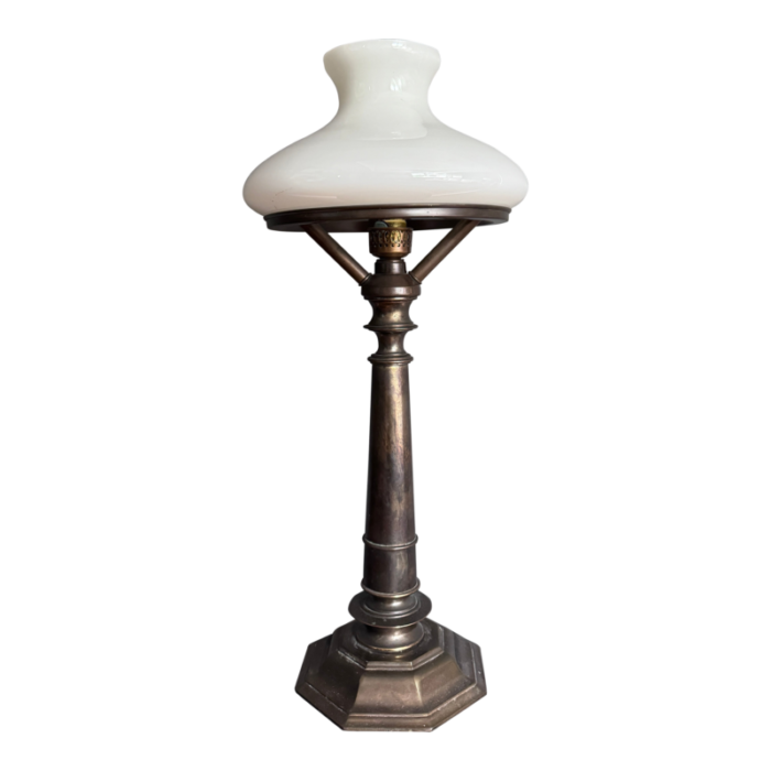 vintage sinumbra style brass table lamp 7671