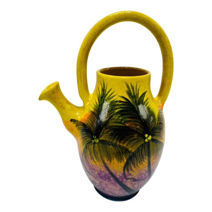 vintage studio pottery pitcher 9006