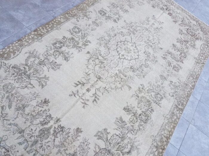 vintage turkish area rug 1960s 1381