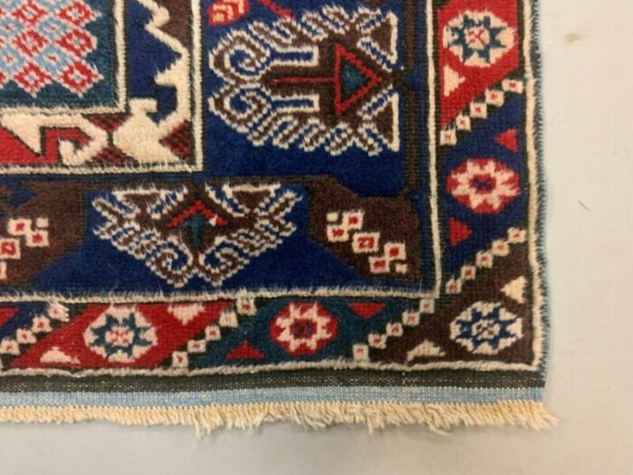 vintage turkish vegetable dye tribal rug 195x128 cm 4