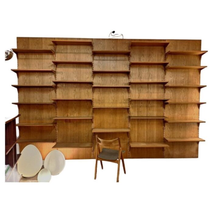 wall unit attributed to poul cadovius denmark 1960s 0840