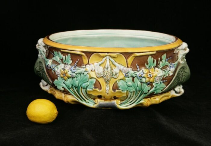 wedgwood majolica game pie tureen 1868 england 0500