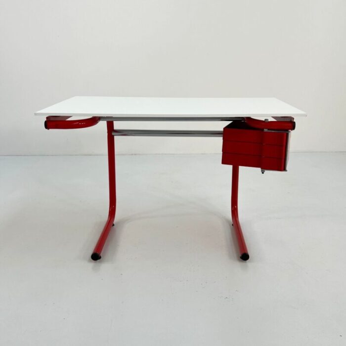 yellow drafting desk by joe colombo for bieffeplast 1970s 2753